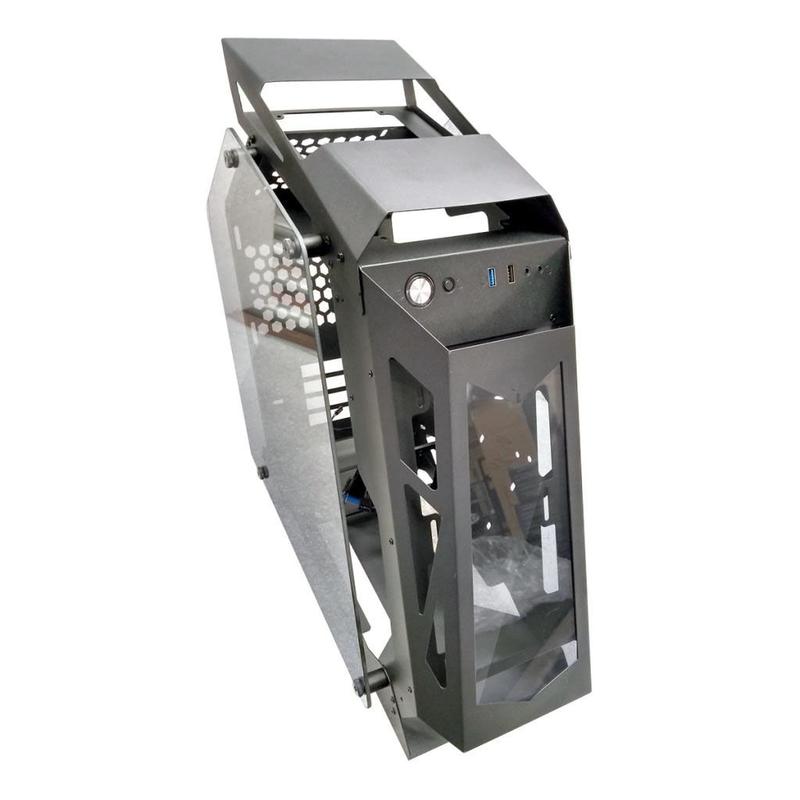 Gabinete Gamer Micro ATX Mini ITX Suporte 6 Fan's Coolers Suporte